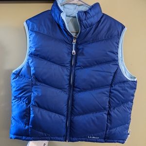 L.L. Bean Down Reversible Vest